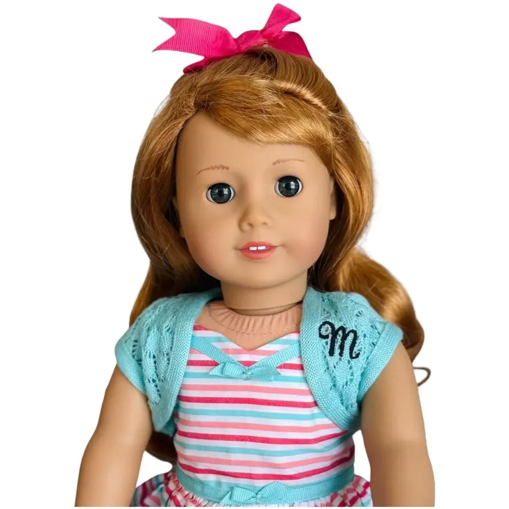 American Girl Maryellen Larkin with Flamingo Swim Set & Meet Dress